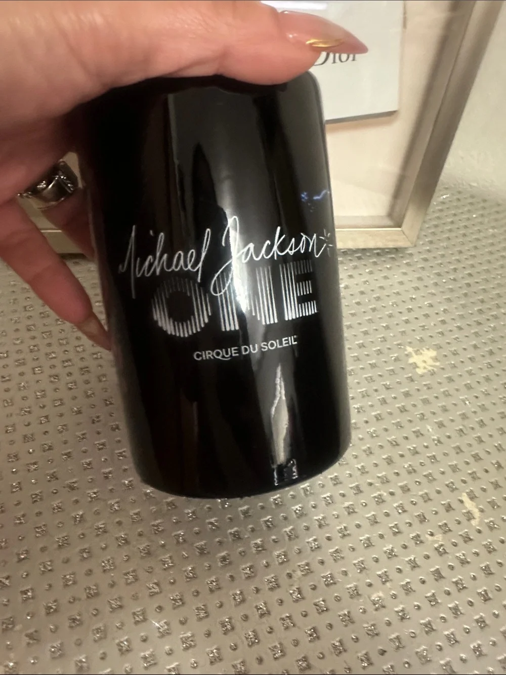 Michael Jackson ONE Cirque du Soleil Black  Mug
